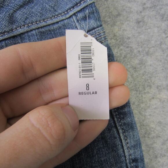 Old Navy Jeans Womens 8 Regular Blue Flirt Super Skinny Mid Rise Stretch Denim - Picture 3 of 10